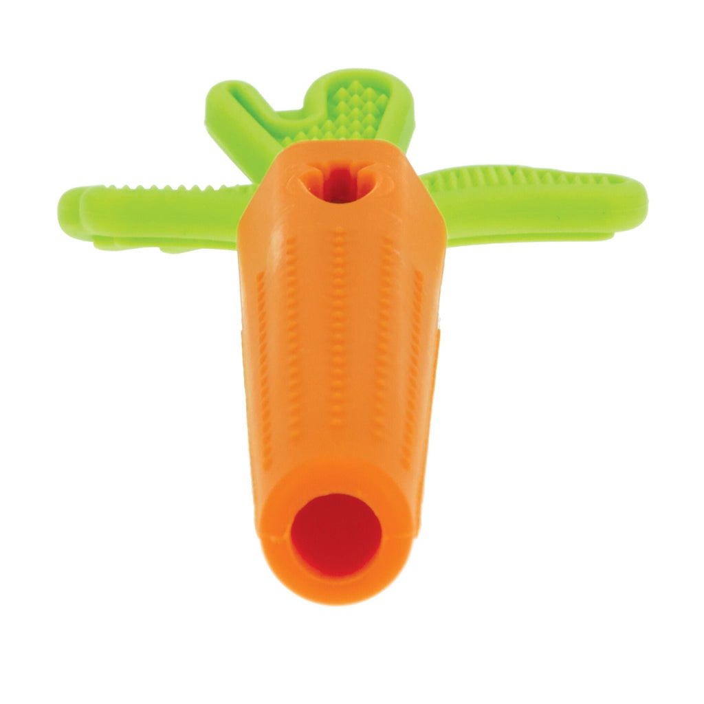 Silicone Carrot Tube Teether (KM9H)