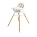 4-in-1 Multi-Use High Chair | White Geometrics (4TK2)