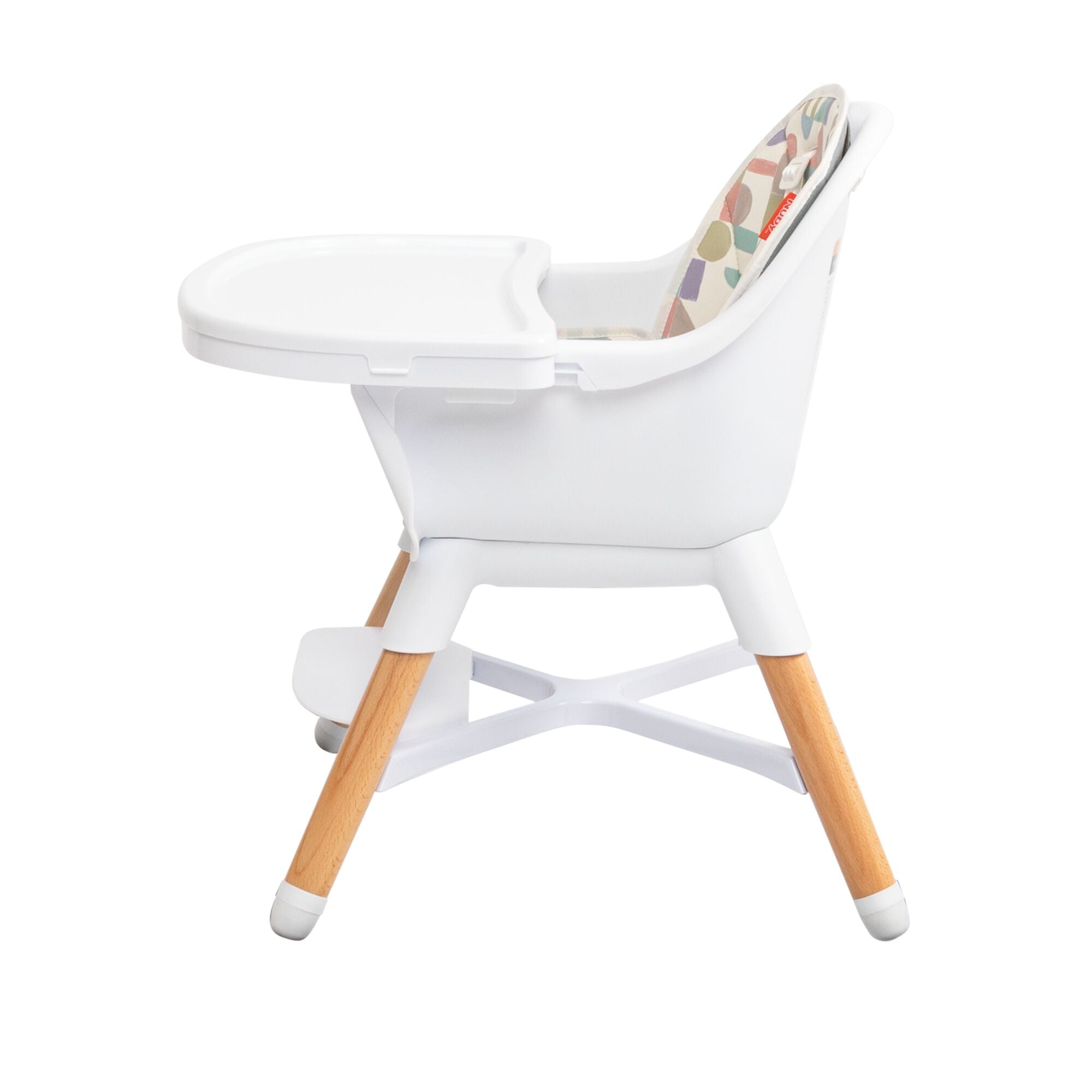 4-in-1 Multi-Use High Chair | White Geometrics (4TK2)