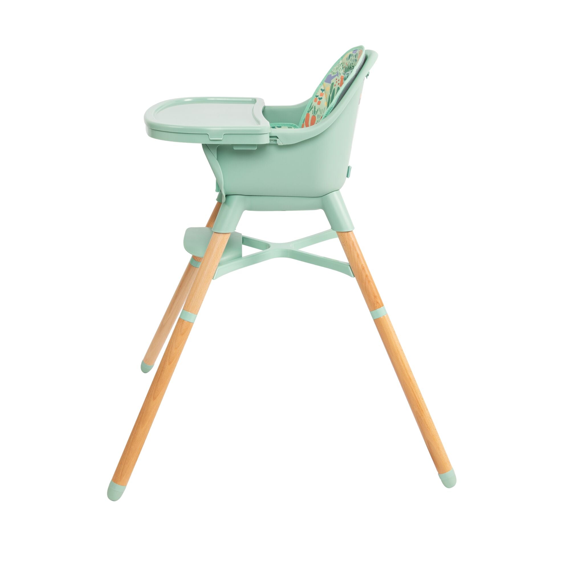4-in-1 Multi-Use High Chair | Green Garden (02XQ)