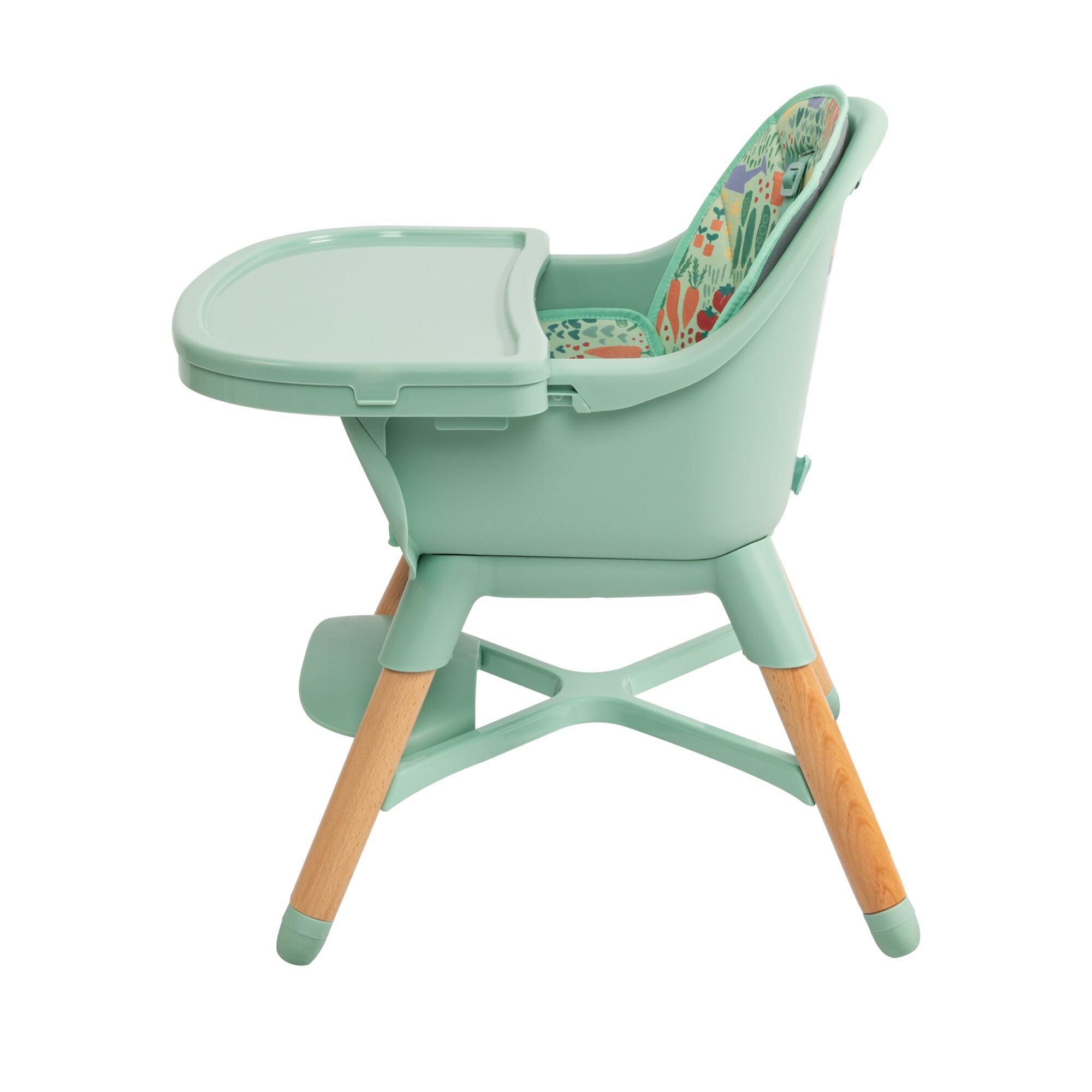4-in-1 Multi-Use High Chair | Green Garden (02XQ)