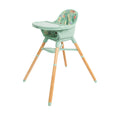 4-in-1 Multi-Use High Chair | Green Garden (02XQ)