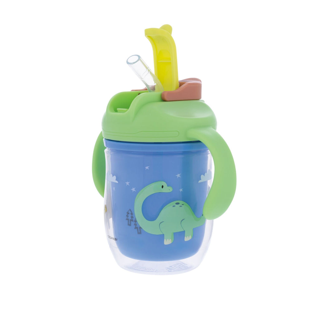 2-in-1 Insulated Toddler Cup | Dinosaurs (LENE)