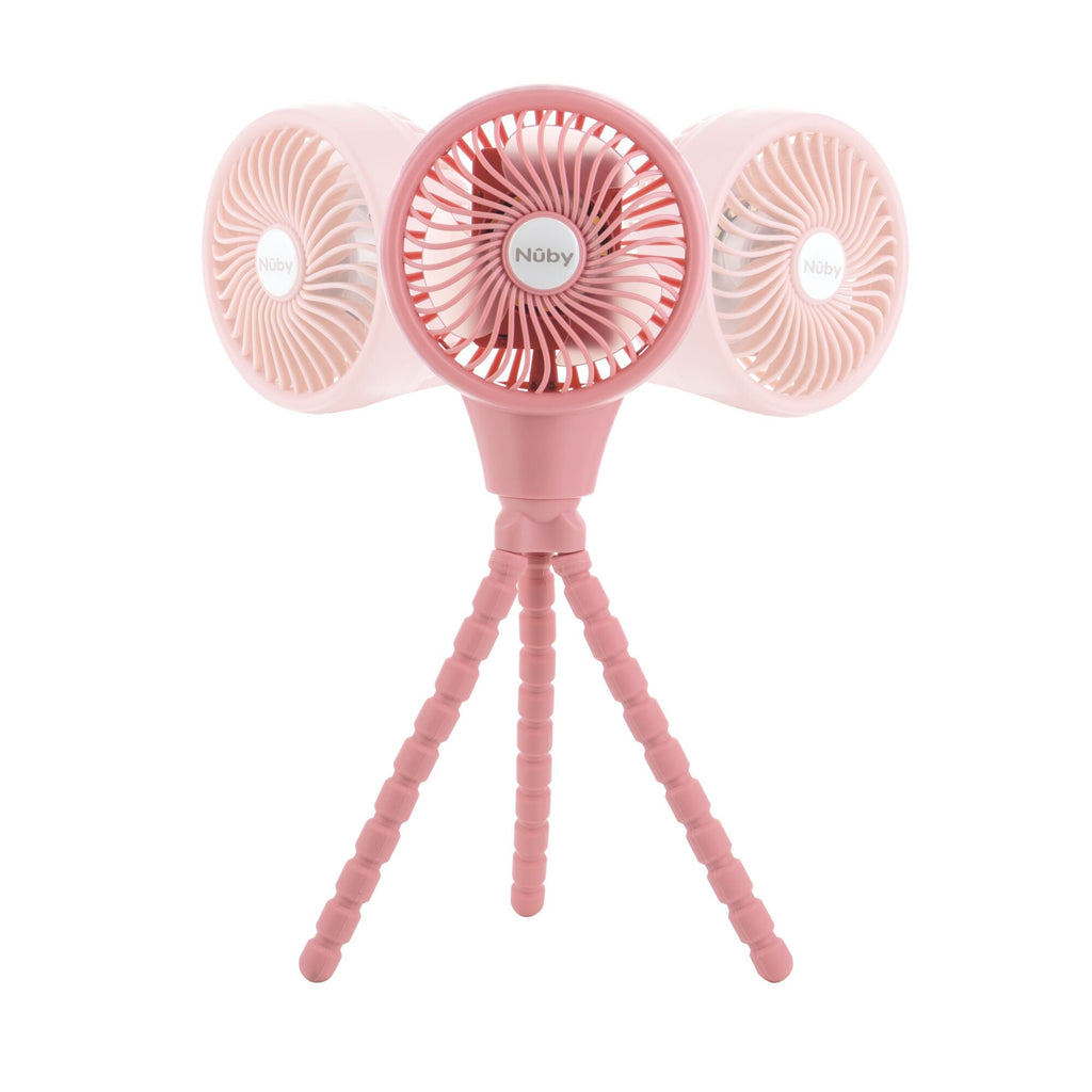 Oscillating Stroller Fan | Pink (EKFR)