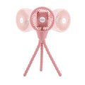 Oscillating Stroller Fan | Pink (EKFR)