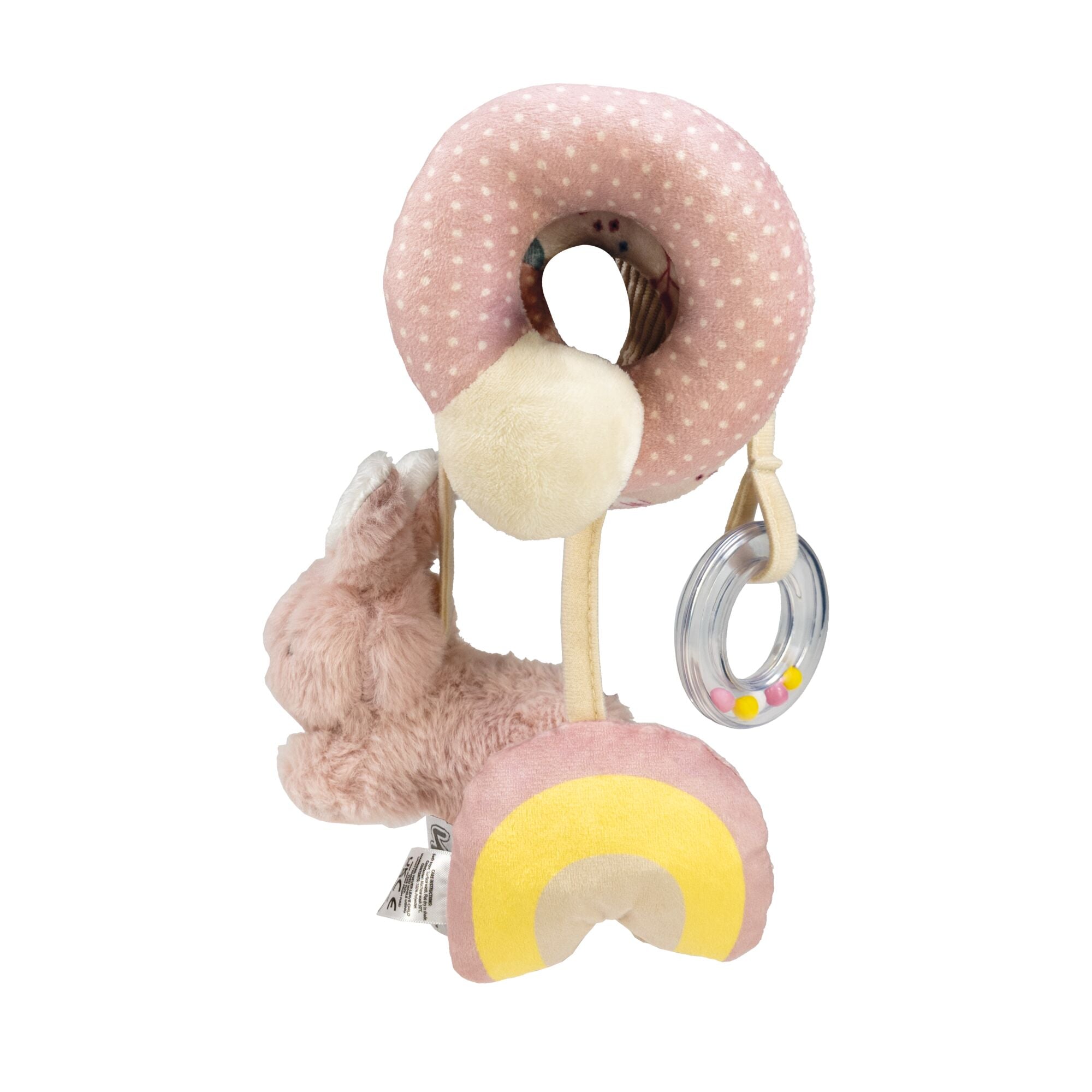 Animal Adventures Spiral Activity Toy | Bunny (CWK0)