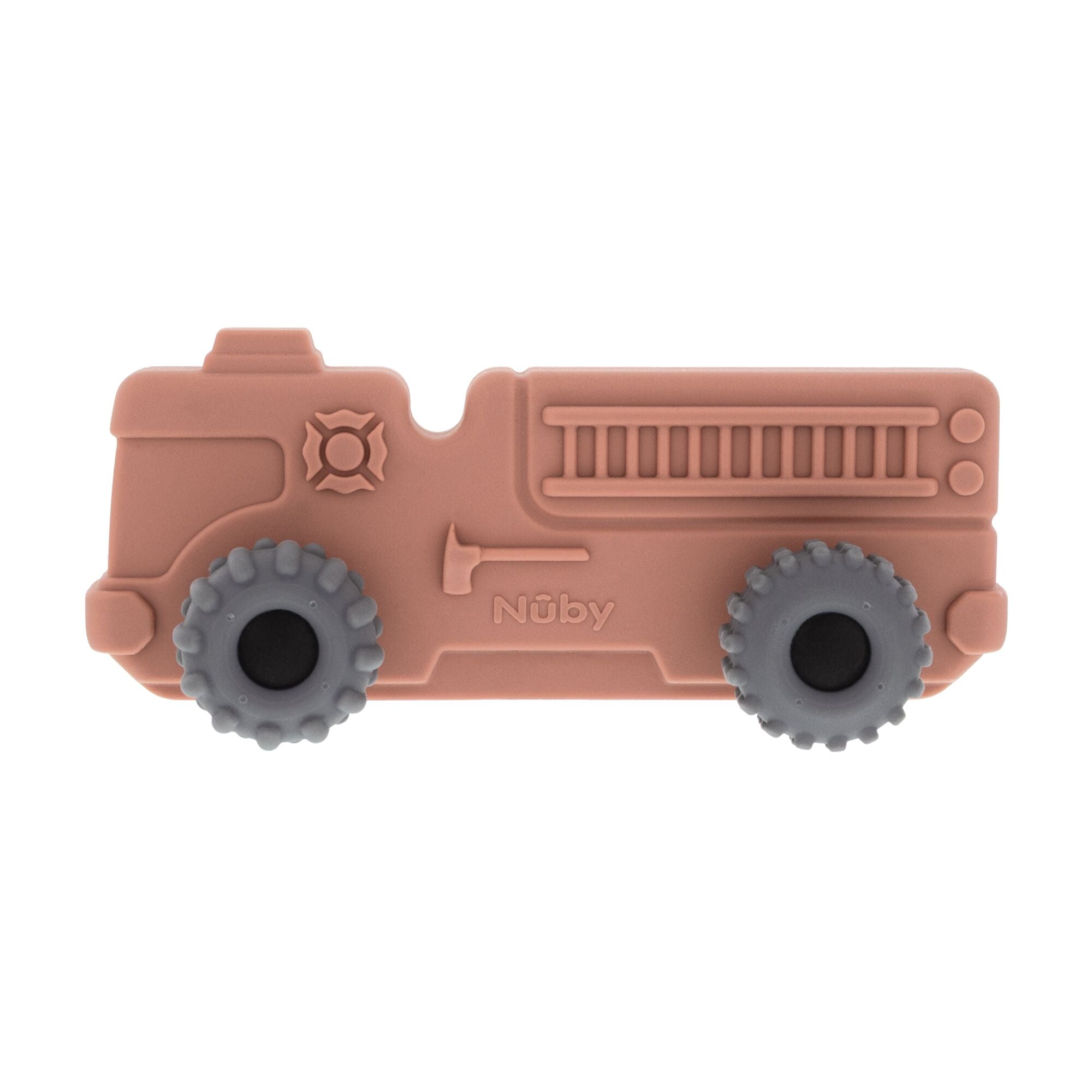 Silicone Vehicle Teether Toy | Fire Engine (00A8)