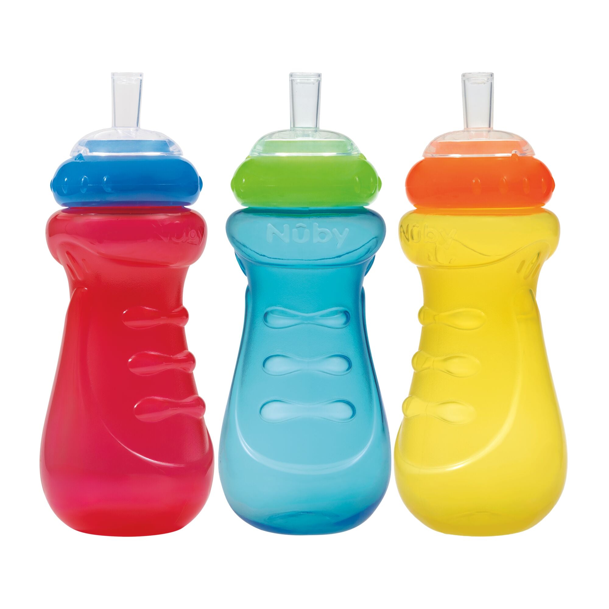 Sports Sipper Cup (3 Pack) | Red / Blue / Yellow (SG3A)