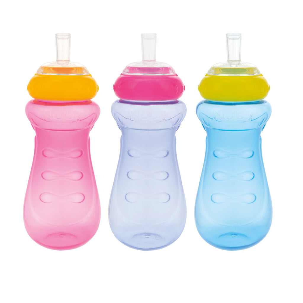 Sports Sipper Cup (3 Pack) | Pink / Purple / Blue (C5IB)
