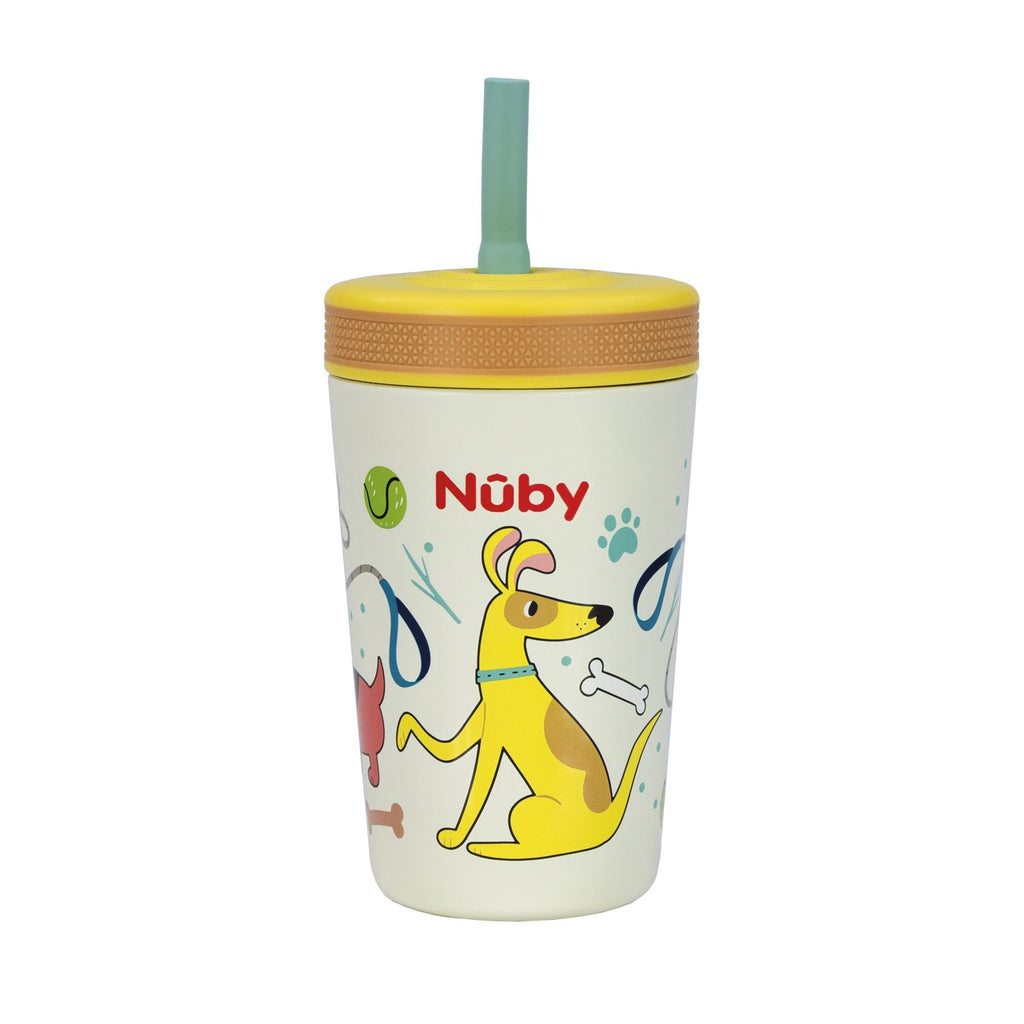 Thirsty Kids Flexstraw Stainless Steel Cup | Dogs (PN9D)