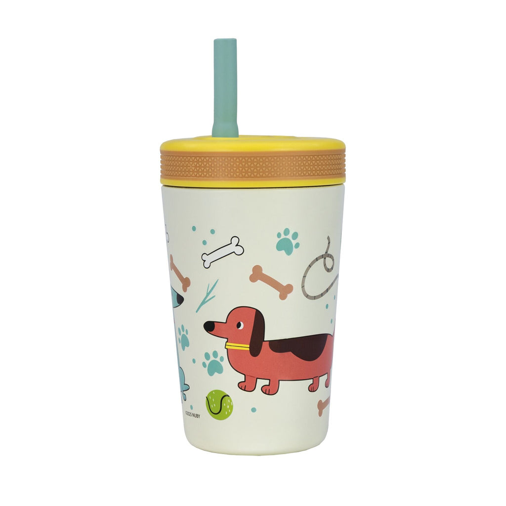 Thirsty Kids Flexstraw Stainless Steel Cup | Dogs (PN9D)