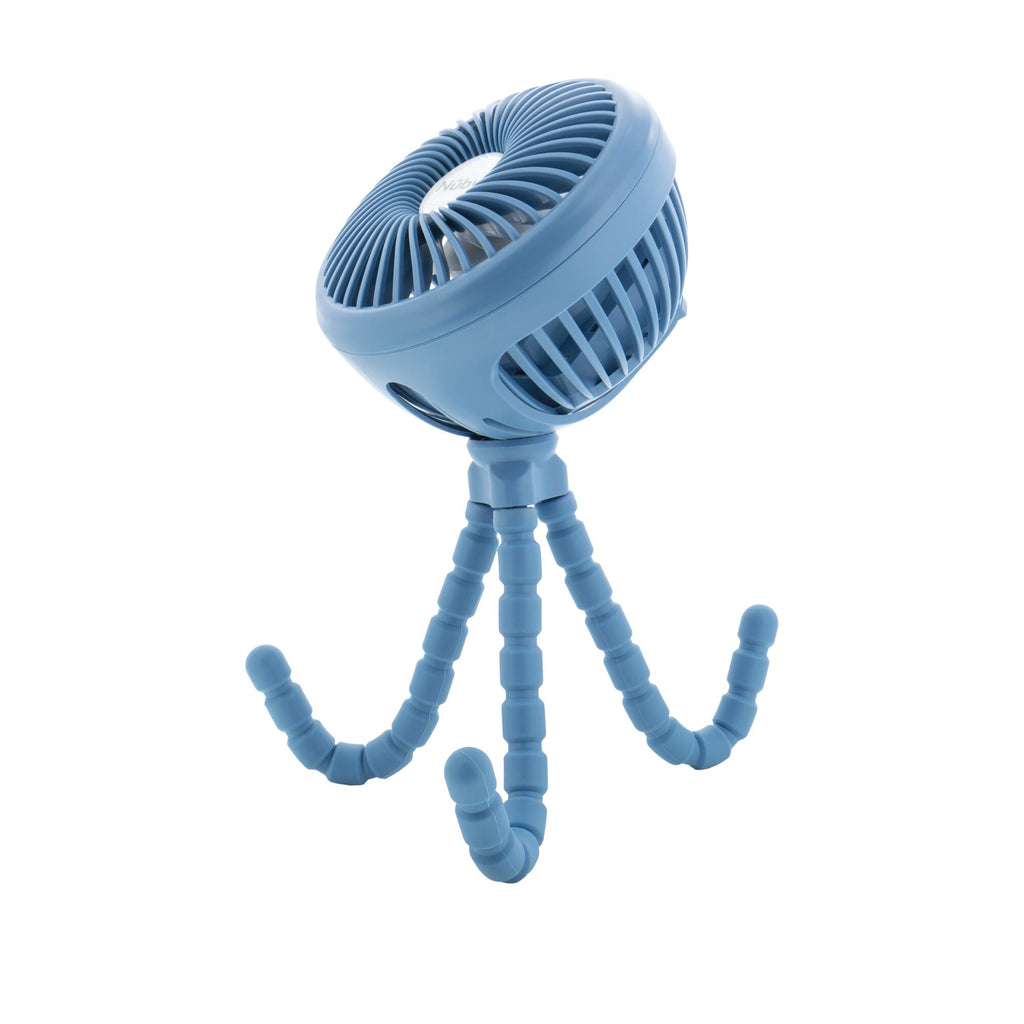 Large LED Stroller Fan | Blue (XUU7)