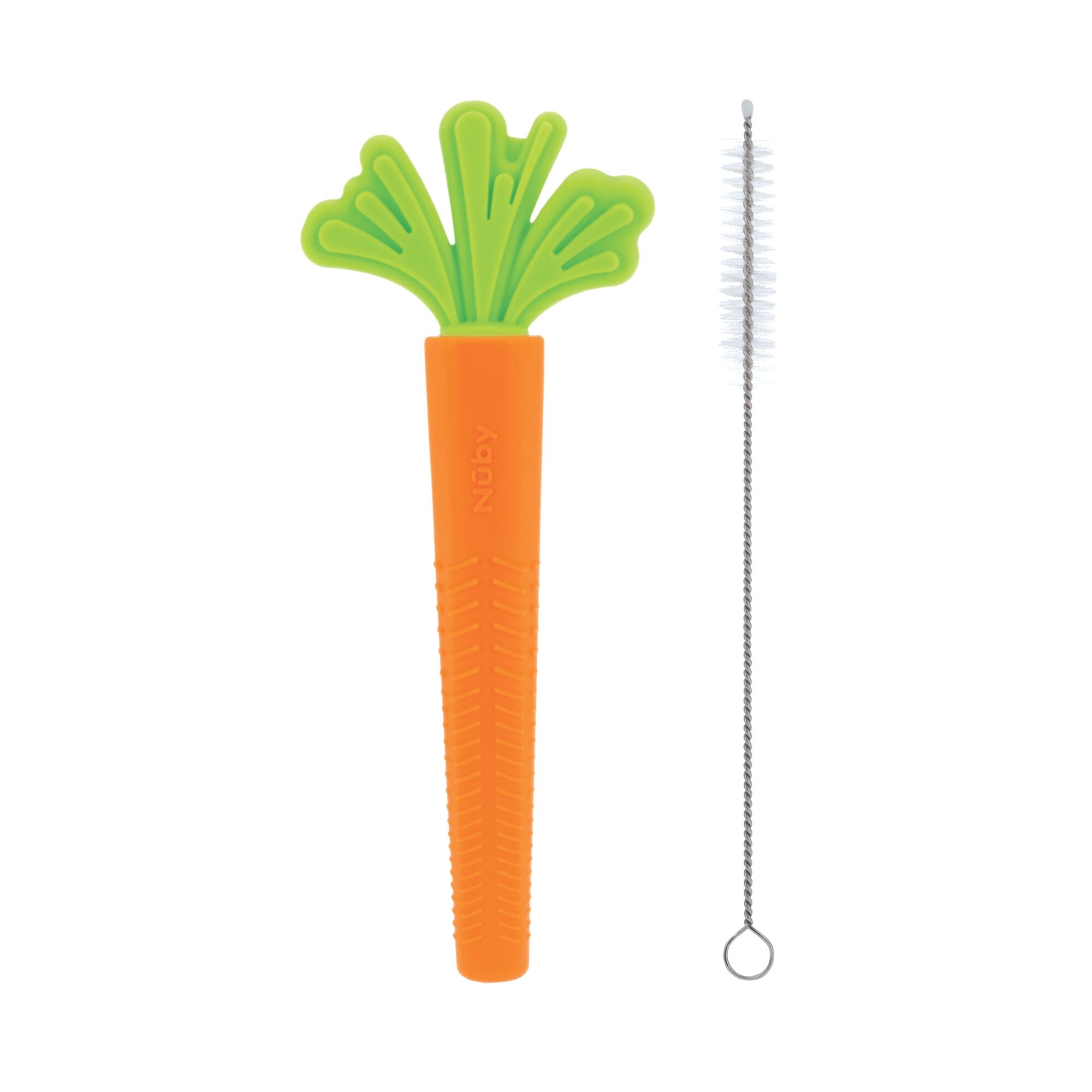 Silicone Carrot Tube Teether (KM9H)