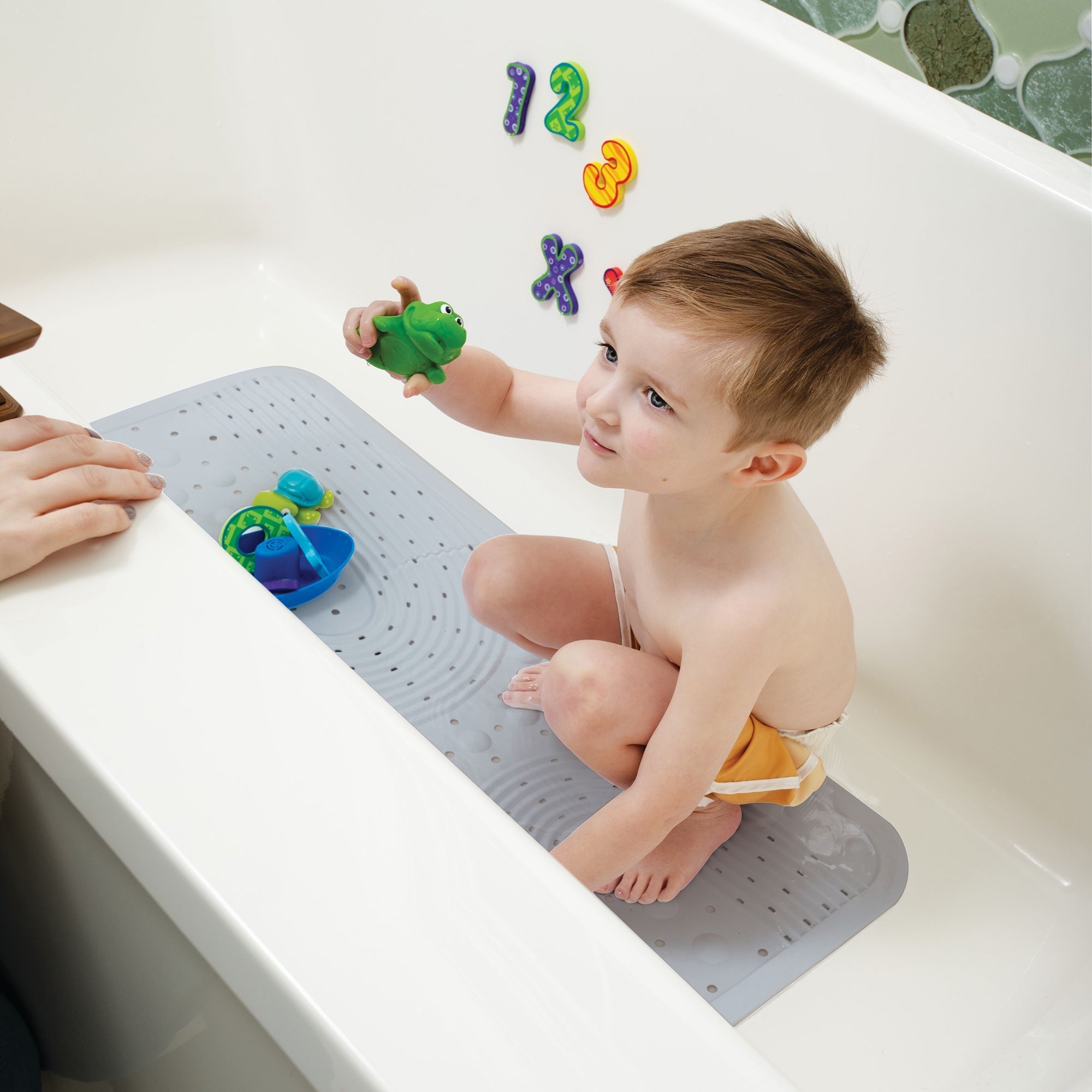 Cushioned Bath Mat | White (BV8C)