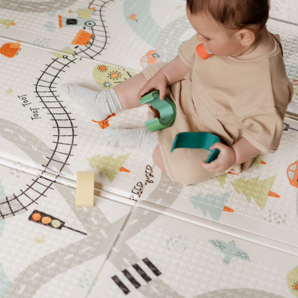 Reversible Floor Mat | Cars & Roads (DJZ6)