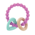 Beaded Silicone Teething Ring (Q3EH)