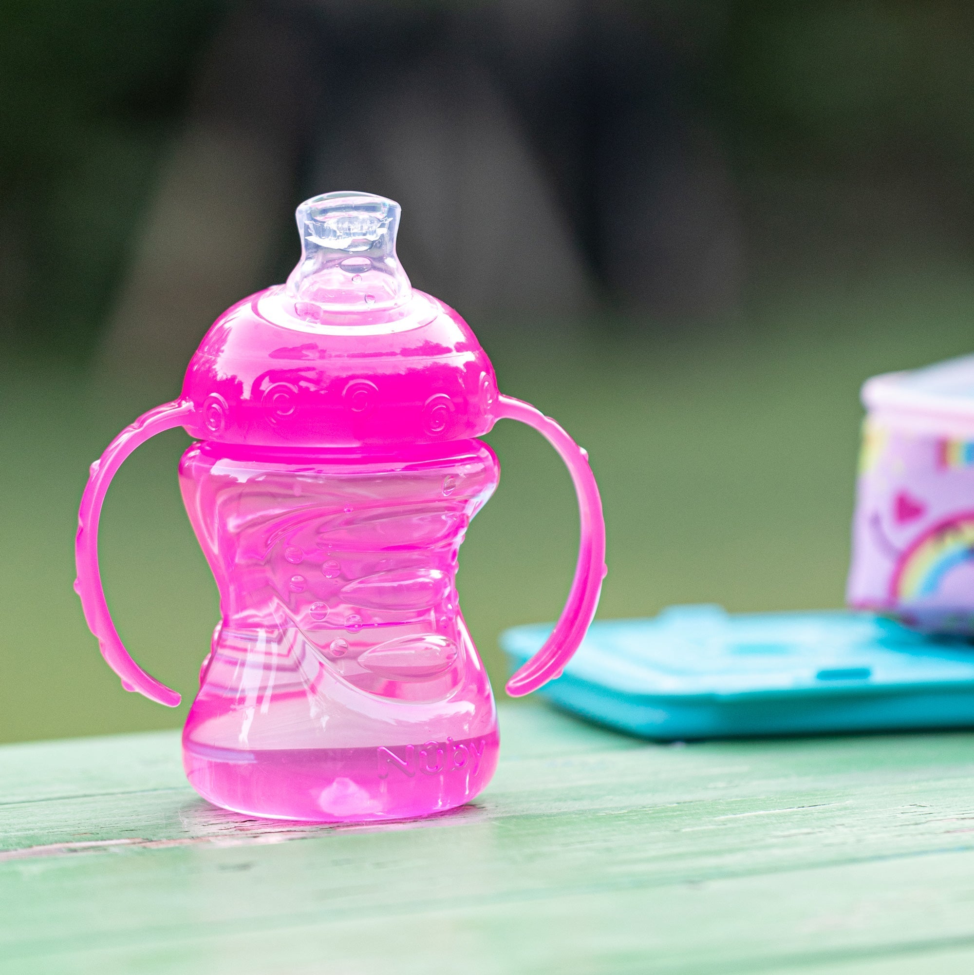 No-Spill Soft Spout Grip N' Sip Trainer Cup (ELC8)