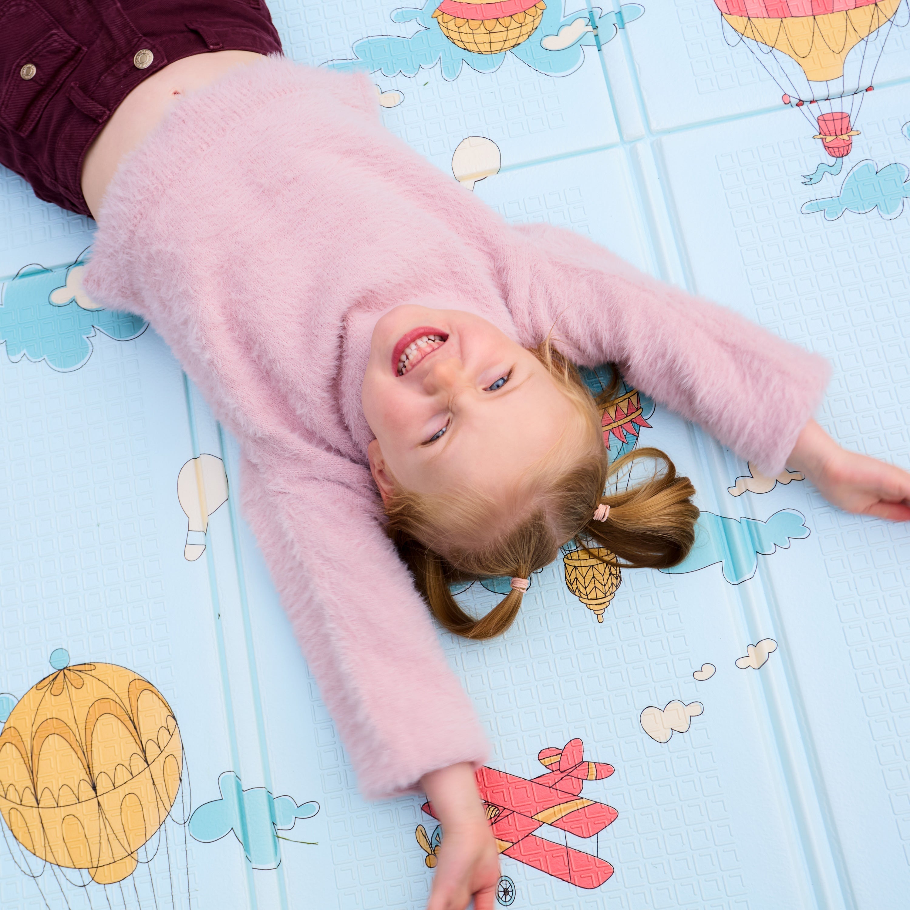 Reversible Floor Mat | Hot Air Balloons (JDC3)