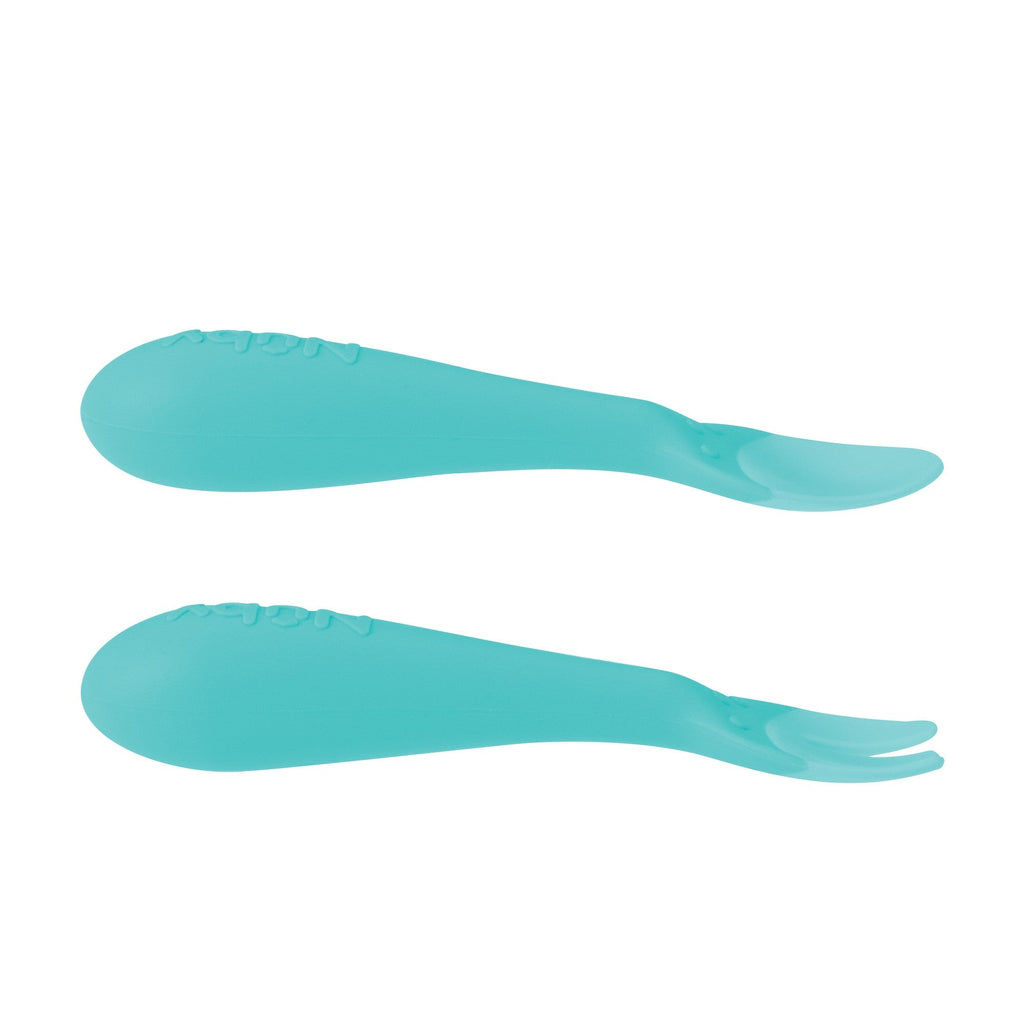 Silicone Easy Grip Fork and Spoon Set (GSCC)