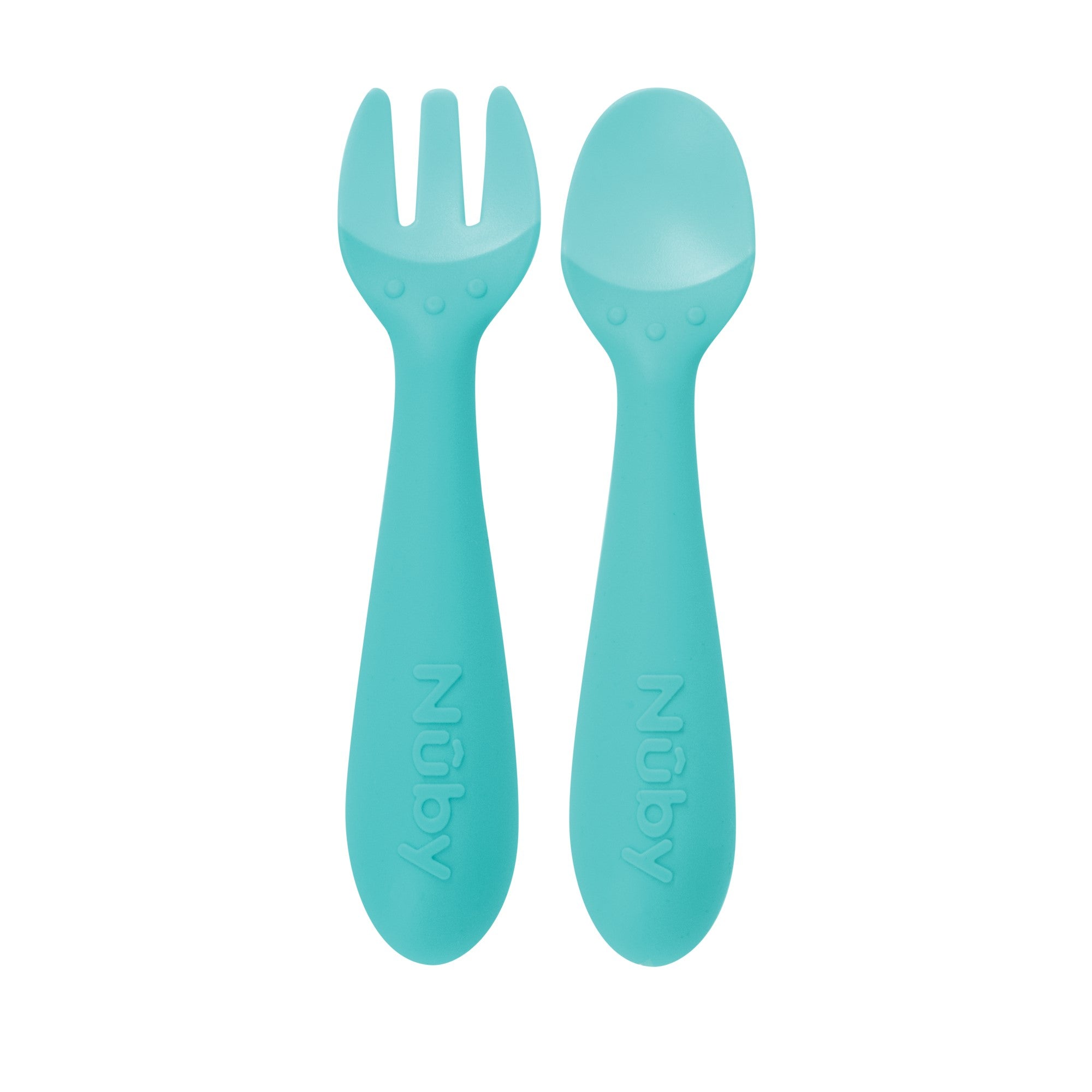 Silicone Easy Grip Fork and Spoon Set (GSCC)