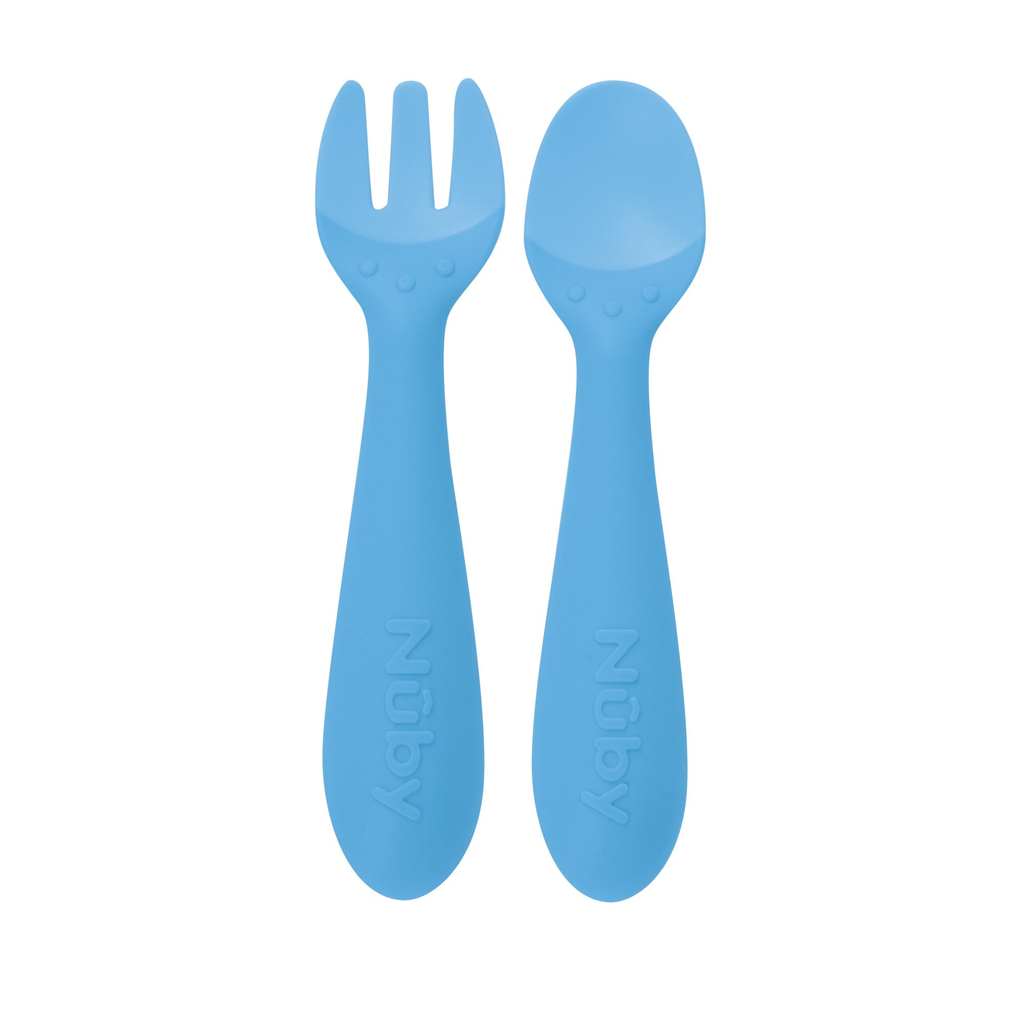 Silicone Easy Grip Fork and Spoon Set (GSCC)