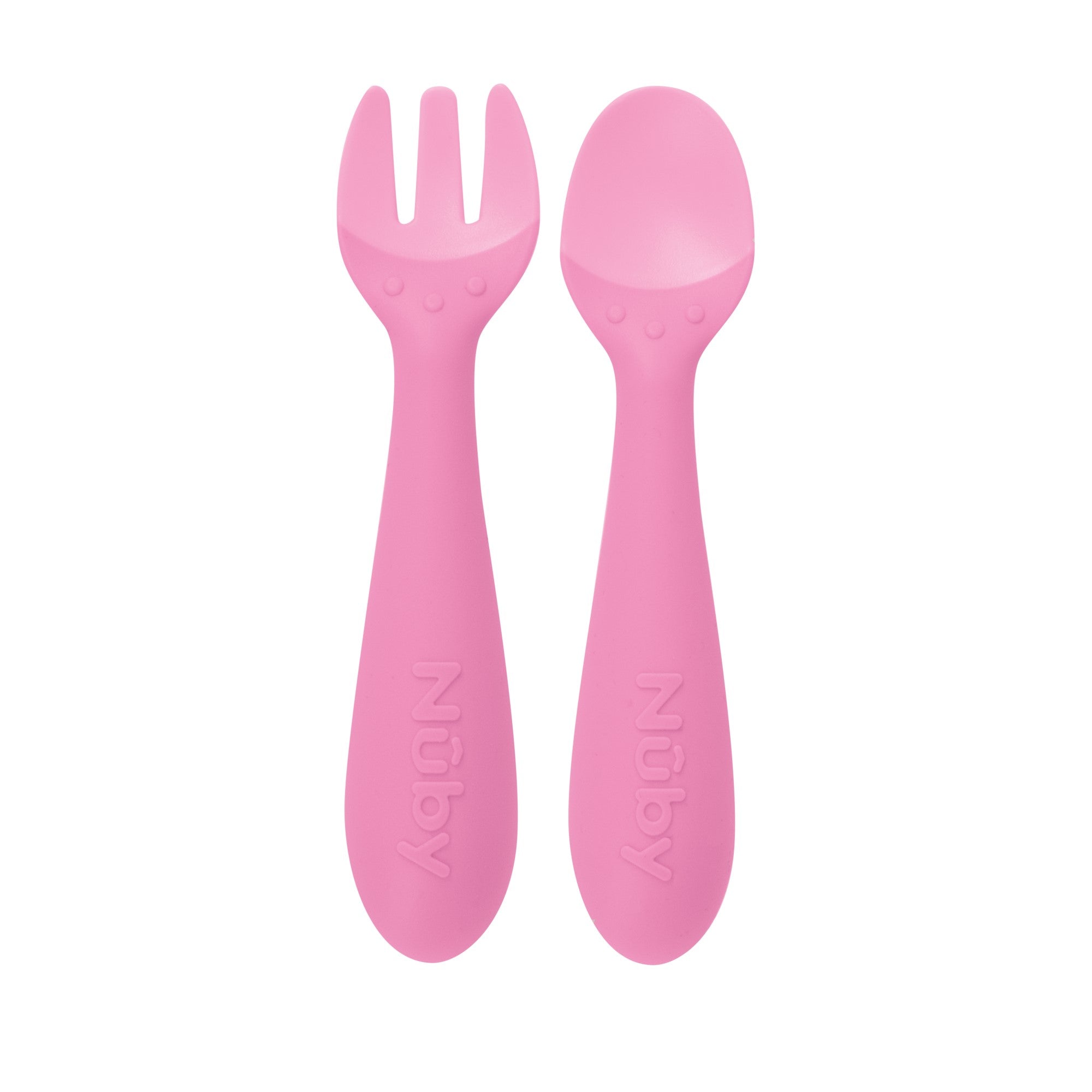 Silicone Easy Grip Fork and Spoon Set (GSCC)