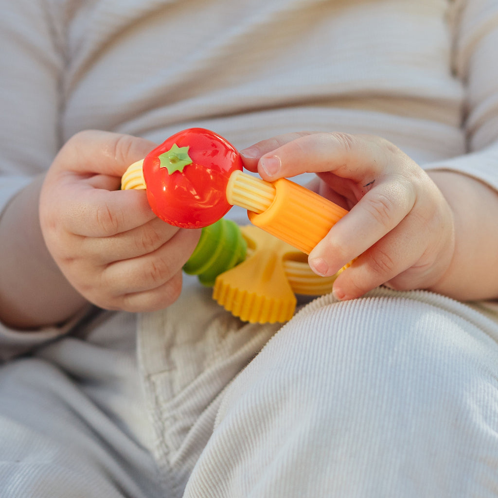 Pasta Silicone Teething Ring (DF2U)